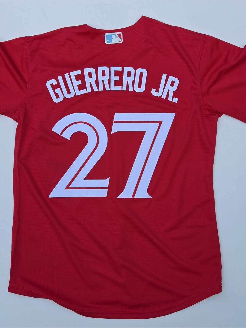Toronto Blue Jays Guerrero Jr. Red Baseball Jersey size S to XL